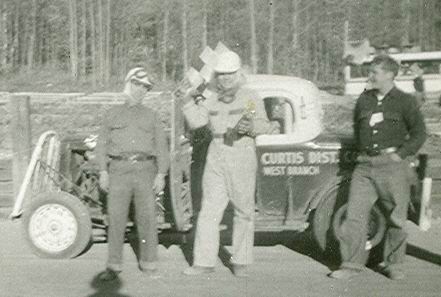 West Branch Speedway (Rau and I-75) - Ed Leduc R N B Zettle 55 (newer photo)